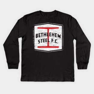 Bethlehem Steel Vintage Tshirt Kids Long Sleeve T-Shirt